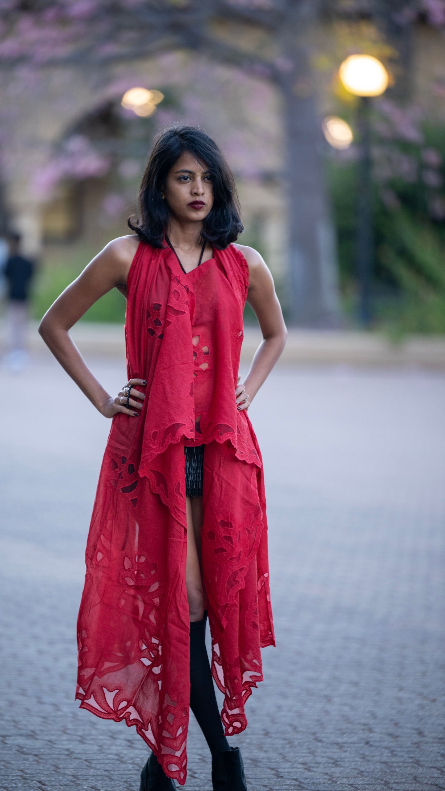 Scarlet Dawn Wrap
