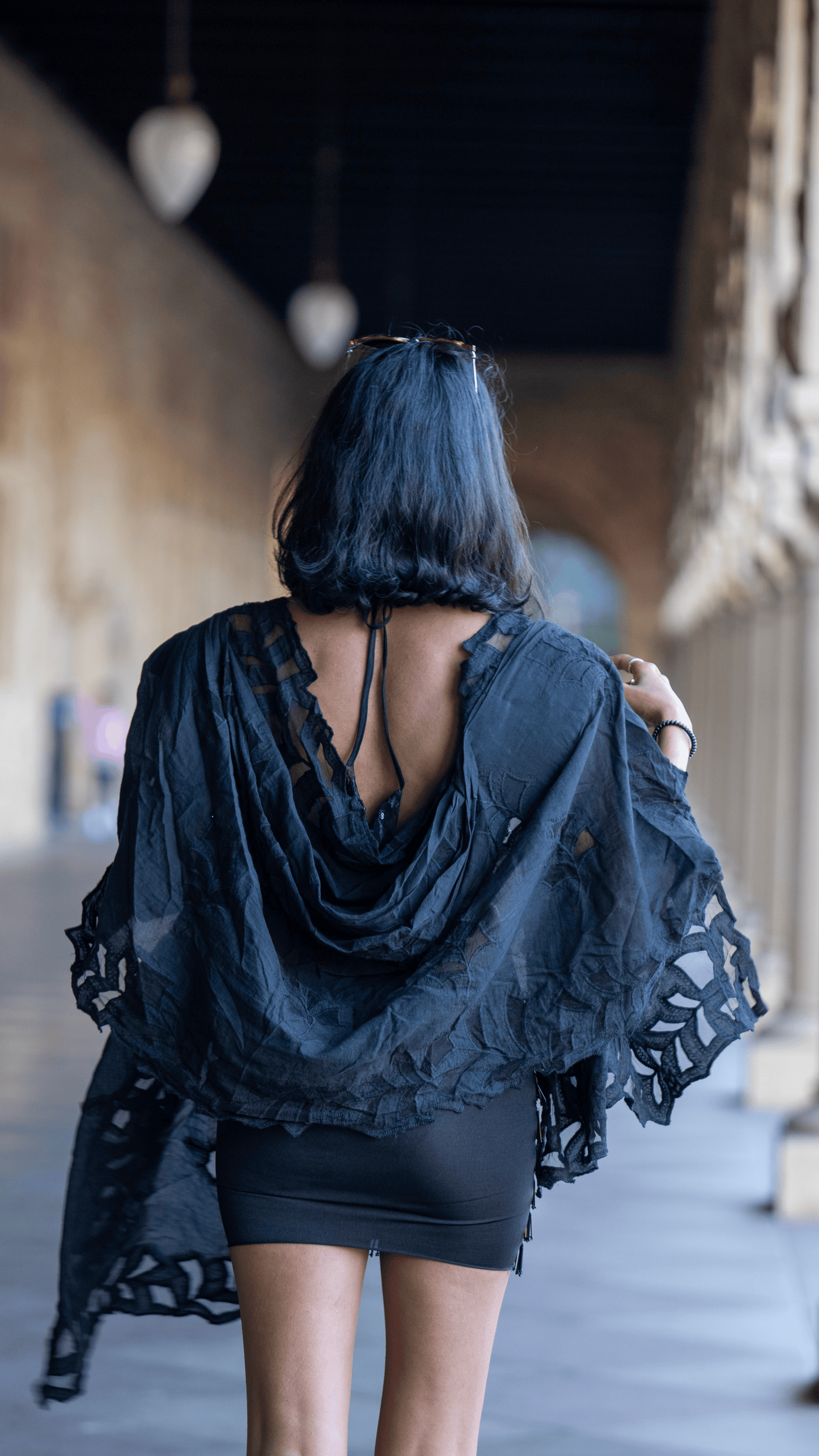 Obsidian Luxe Capelet