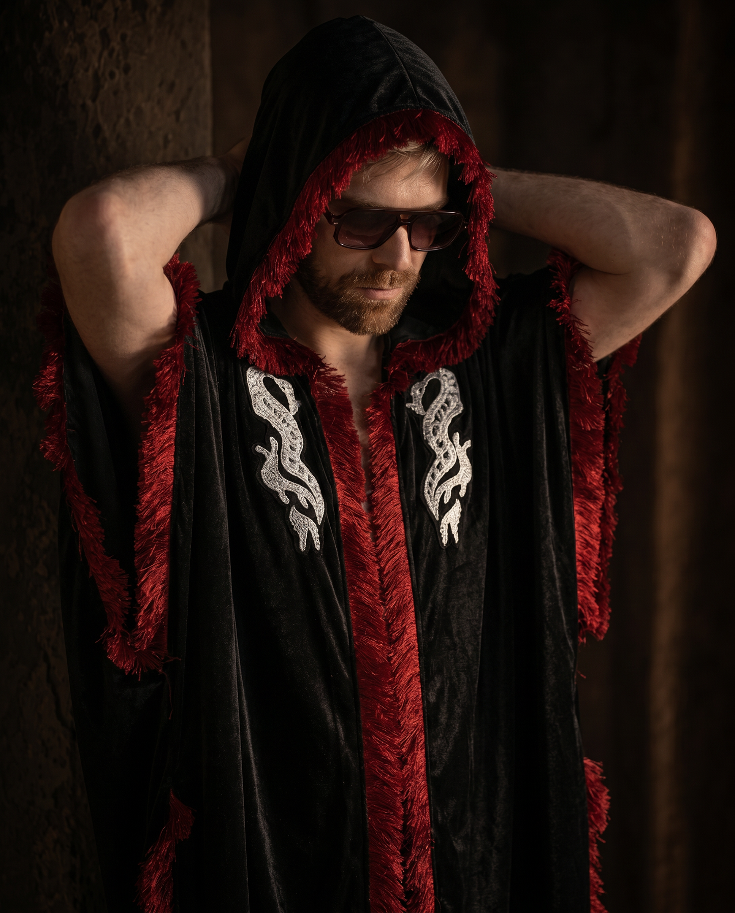 Crimson Vein Cape